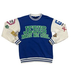 Jesus Made Me Cool Sweater Christian Jesus Shirt Apparel Christian Merch